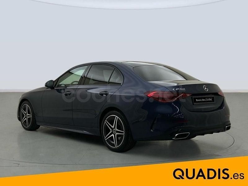 Usado Mercedes C200 163 CV (119 kW) 2025 Azul Berlina