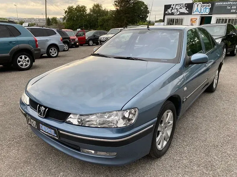 Usado Peugeot 406 110 CV (80 kW) 2002 Azul Berlina