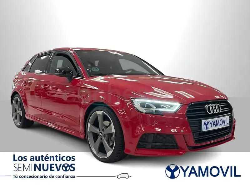Usado Audi A3 Comfort 150 CV (110 kW) 2018 Rojo Berlina