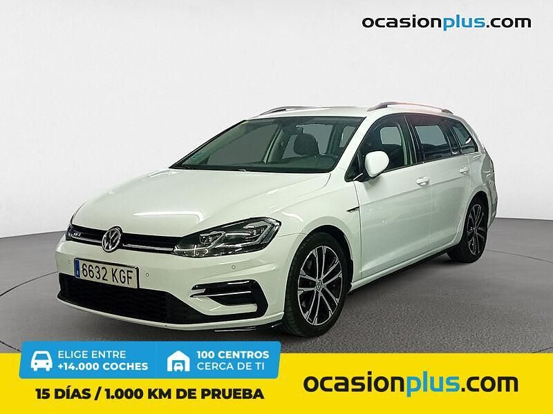 Blanco Usado 2017 VW Golf VII Sportline Familiar | 17.850 € (Precio justo) - Imagen 1/4