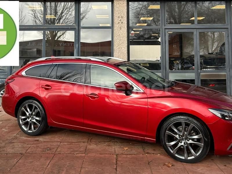 Granate Usado 2016 Mazda 6 Familiar | 13.499 € (Super precio) - Imagen 1/4