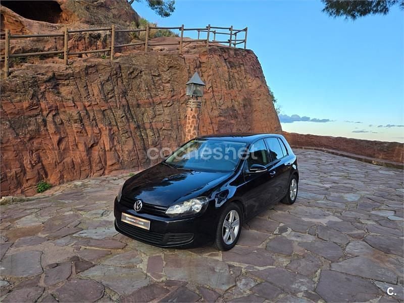 Usado VW Golf VI Advance 122 CV (89 kW) 2009 Negro Utilitario