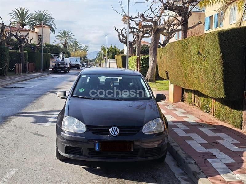 Usado VW Golf V Conceptline 75 CV (55 kW) 2007 Negro Berlina