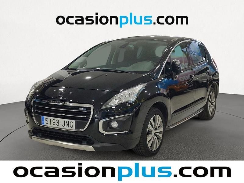 Usado Peugeot 3008 Style 120 CV (88 kW) 2016 Negro Berlina