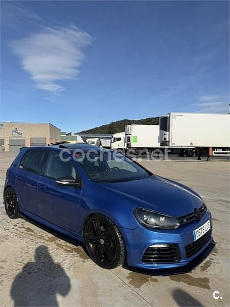 Usado VW Golf VI R 270 CV (198 kW) 2011 Azul Utilitario