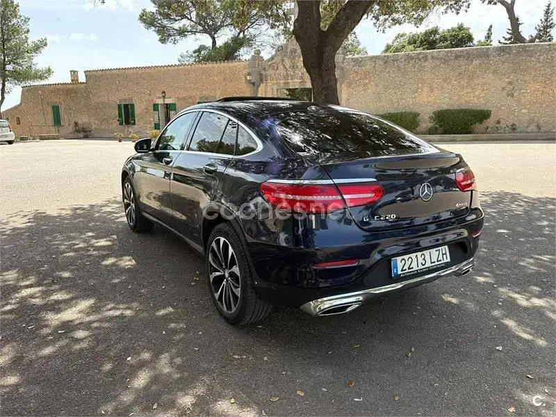Usado Mercedes GLC220 170 CV (125 kW) 2017 Azul SUV