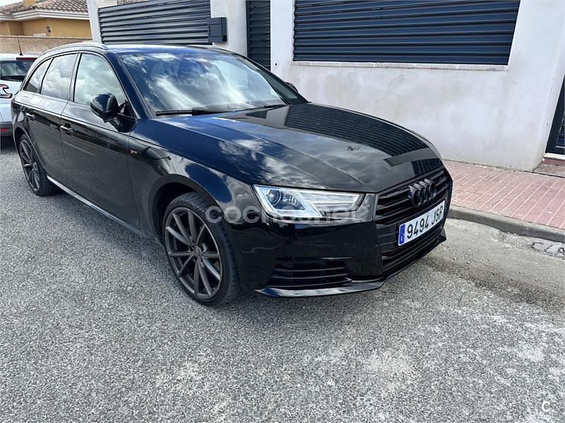 Usado Audi A4 S-Line 150 CV (110 kW) 2016 Negro Familiar