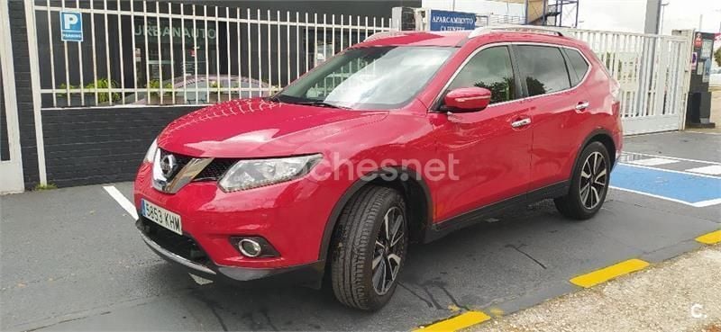 Rojo Usado 2015 Nissan X-Trail Acenta SUV | 13.350 € (Precio justo) - Imagen 1/4