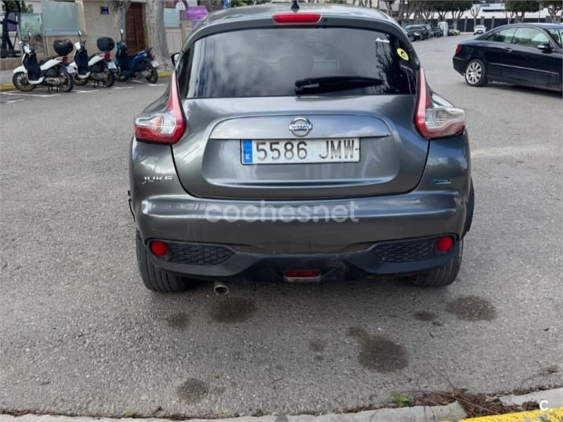 Usado Nissan Juke Acenta 110 CV (80 kW) 2016 Gris / plata SUV