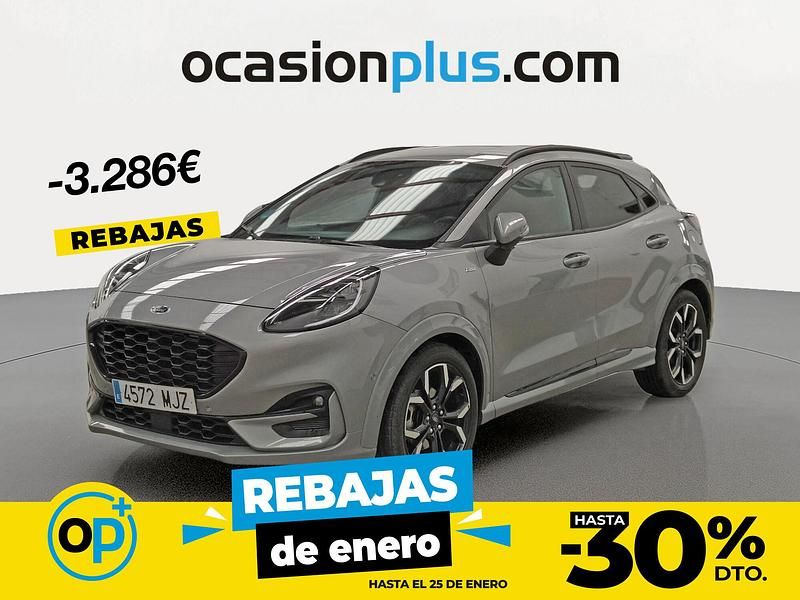 Gris Usado 2023 Ford Puma ST-Line X SUV | 16.790 € (Precio justo) - Imagen 1/4