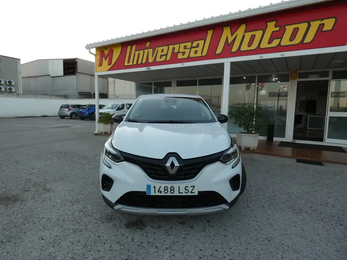 Usado Renault Captur Intens 90 CV (66 kW) 2021 Blanco SUV