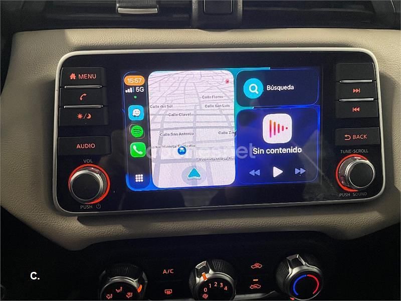 Usado Nissan Micra Acenta 92 CV (67 kW) 2021 Azul Utilitario