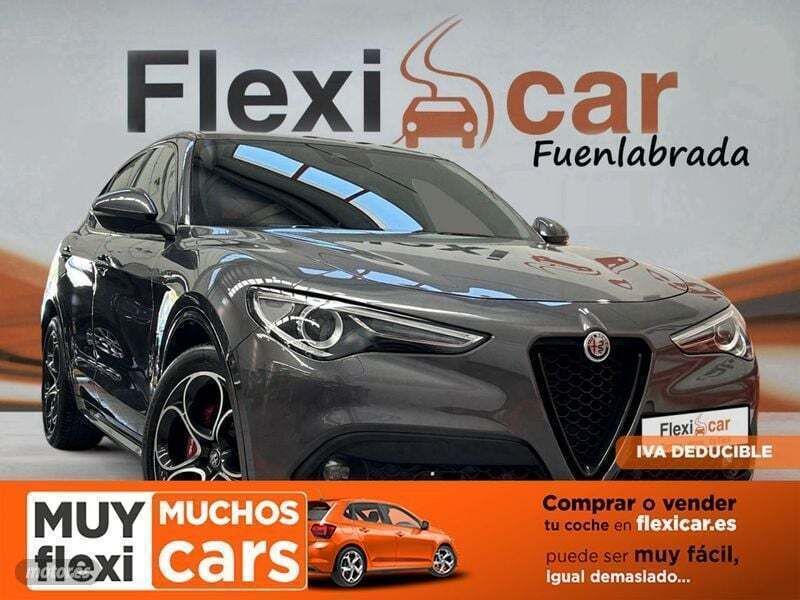 Beige Usado 2021 Alfa Romeo Stelvio Veloce SUV | 34.990 € (Caro) - Imagen 1/4