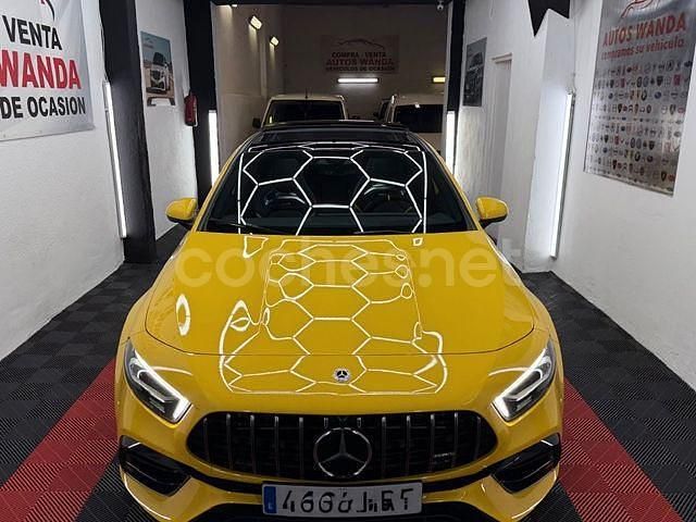 Usado Mercedes A45 AMG 421 CV (309 kW) 2020 Amarillo Berlina