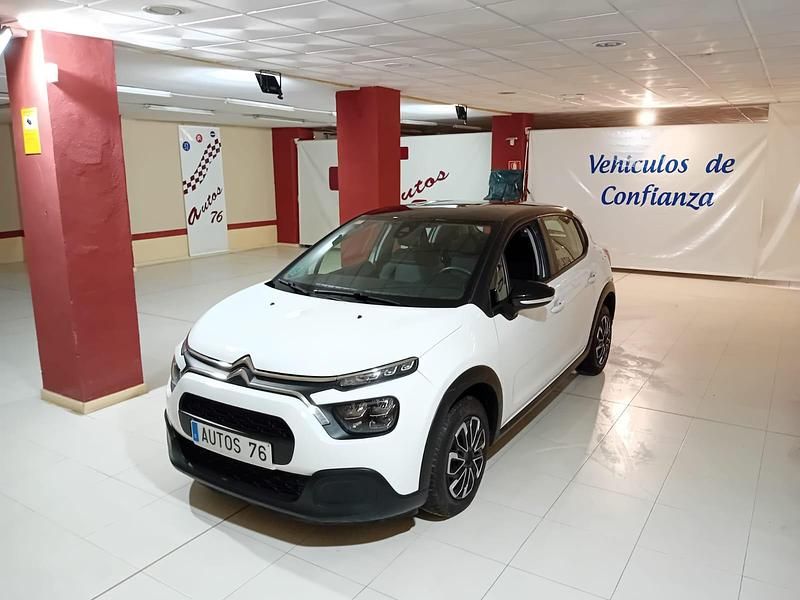 Blanco Usado 2021 Citroën C3 Feel Utilitario | 12.900 € (Caro) - Imagen 1/4