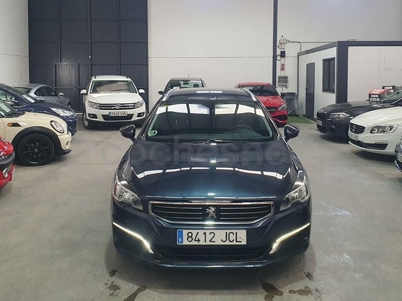 Usado Peugeot 508 SW Active 150 CV (110 kW) 2015 Azul Familiar
