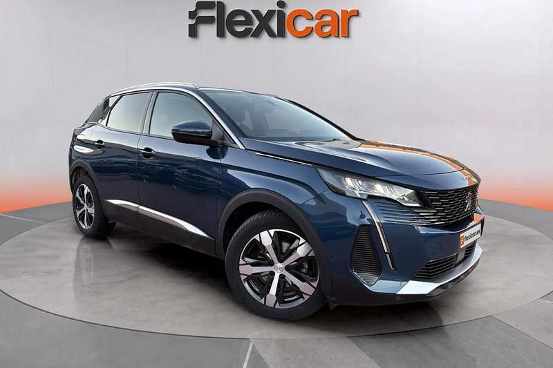 Azul Usado 2021 Peugeot 3008 Allure Monovolumen | 15.740 € (Buen precio) - Imagen 1/4