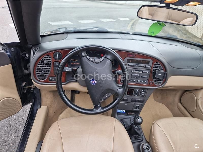 Usado Saab 9-3 185 CV (136 kW) 1999 Negro Descapotable