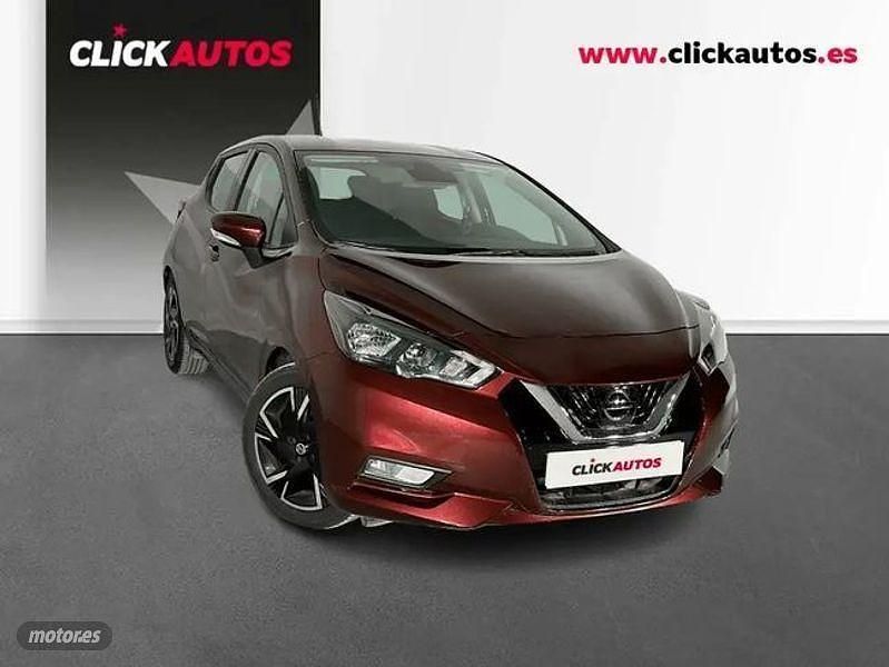 Usado Nissan Micra Acenta 92 CV (67 kW) 2021 Rojo Utilitario