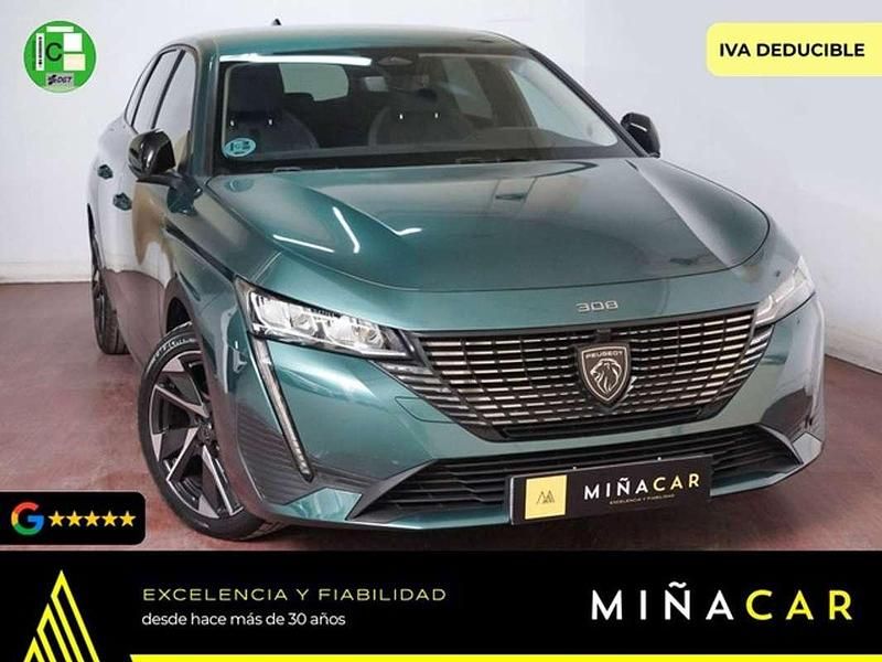 Verde Usado 2022 Peugeot 308 Allure Familiar | 17.090 € (Buen precio) - Imagen 1/4