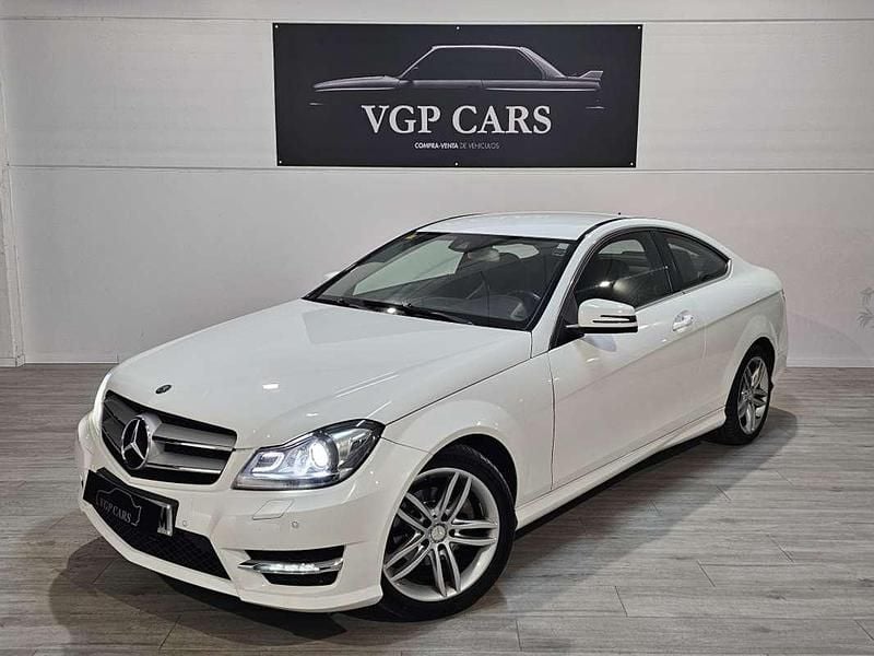 Blanco Usado 2013 Mercedes C180 Coupe | 13.990 € (Buen precio) - Imagen 1/4