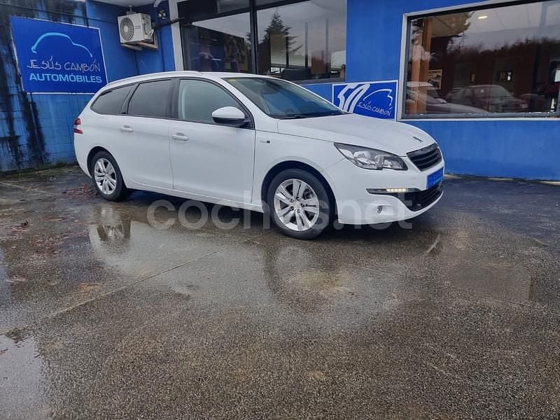 Blanco Usado 2019 Peugeot 308 SW Style Familiar | 9800 € (Buen precio) - Imagen 1/4