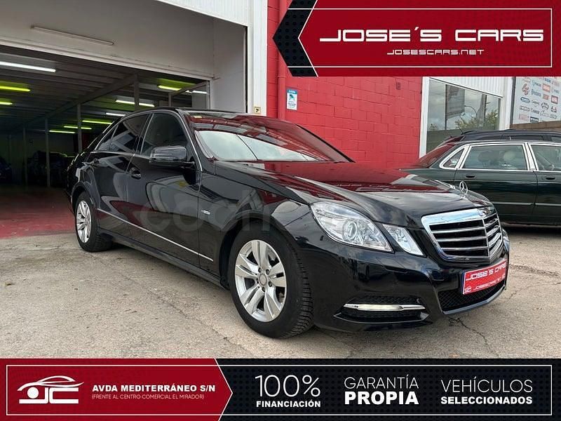 Usado Mercedes E350 Avantgarde 265 CV (194 kW) 2011 Negro Berlina