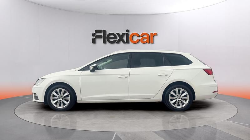 Usado Seat Leon ST Style 131 HP (96 kW) 2019 Branco Carrinha