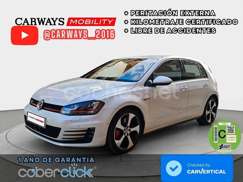 Usado VW Golf VII GTI 230 CV (169 kW) 2014 Blanco Berlina