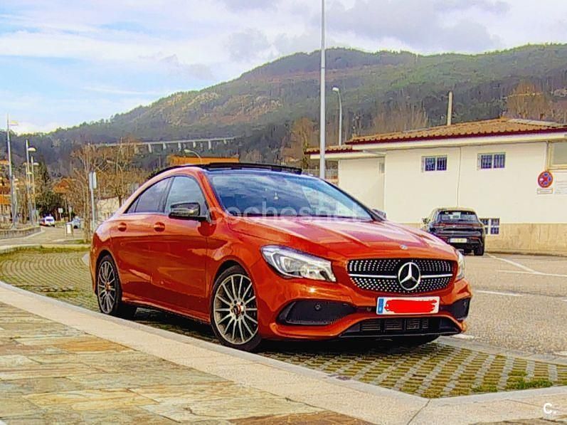 Usado Mercedes CLA220 190 CV (139 kW) 2018 Rojo Berlina