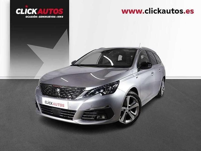 Gris Usado 2021 Peugeot 308 GT Familiar | 12.250 € (Super precio) - Imagen 1/4