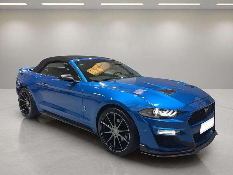 Azul Usado 2019 Ford Mustang Convertible Coupe | 35.980 € - Imagen 1/4