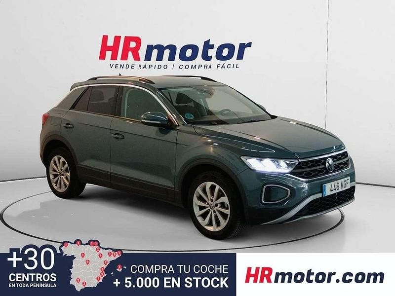 Gris Usado 2023 VW T-Roc Life SUV | 21.410 € (Buen precio) - Imagen 1/4
