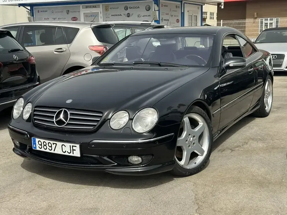 Usado Mercedes CL55 AMG AMG 360 CV (264 kW) 2001 Negro metalico Coupe