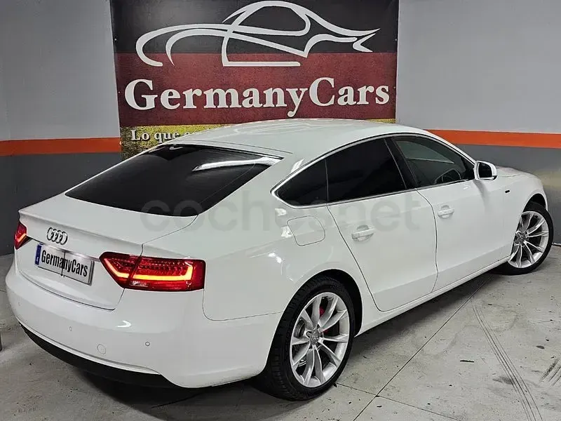 Usado Audi A5 Sportback Ambiente 177 CV (130 kW) 2012 Blanco Utilitario