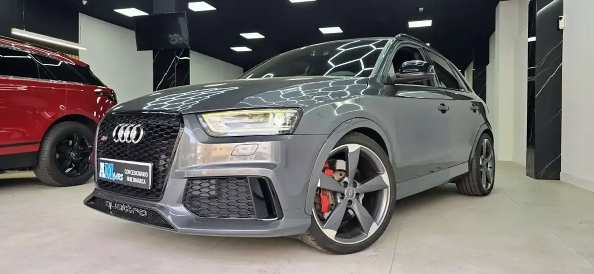 Usado Audi Q3 340 CV (250 kW) 2015 Gris SUV