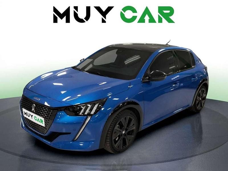 Usado Peugeot 208 GT 136 CV (100 kW) 2024 Azul Utilitario