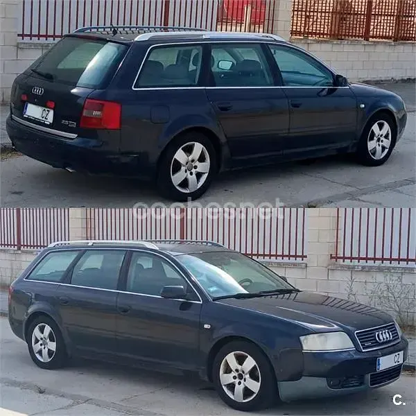 Usado Audi A6 180 CV (132 kW) 2004 Negro Familiar