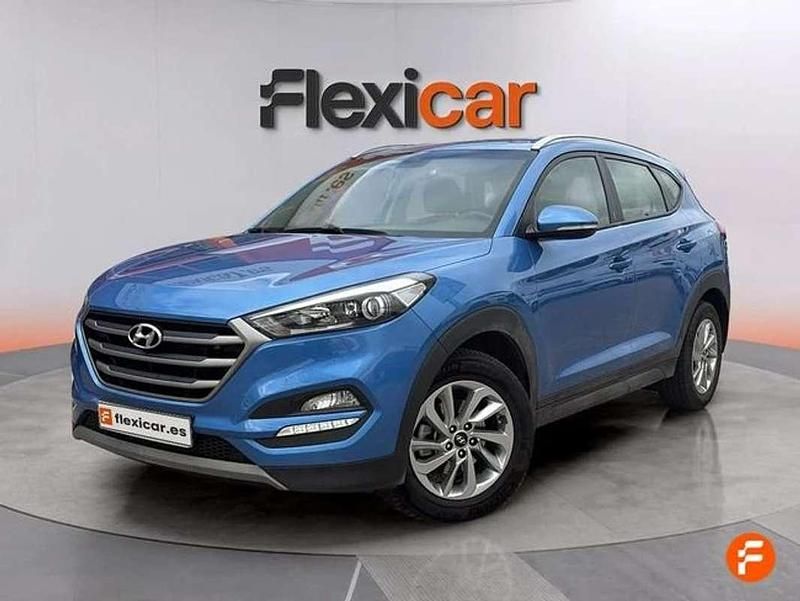 Usado Hyundai Tucson 114 CV (83 kW) 2017 Azul SUV