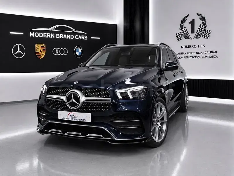 Usado Mercedes GLE350 320 CV (235 kW) 2022 Azul SUV