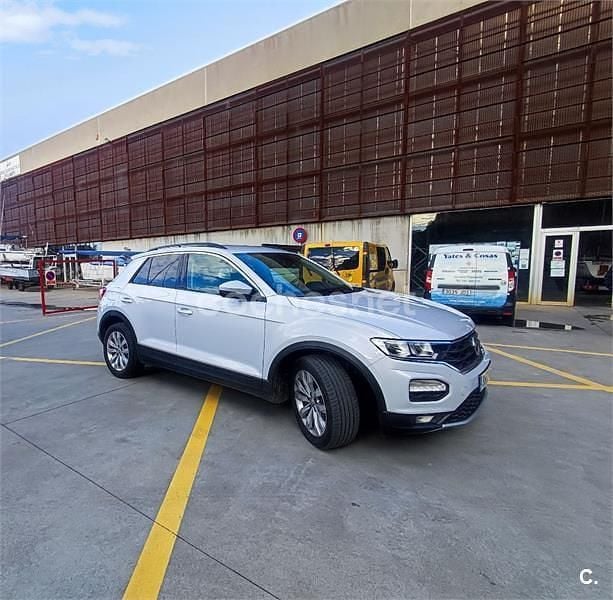 Blanco Usado 2021 VW T-Roc Advance SUV | 20.700 € (Buen precio) - Imagen 1/4