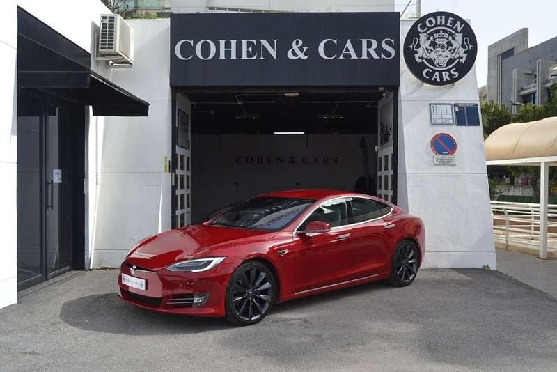 Rojo Usado 2016 Tesla Model S Berlina | 34.900 € - Imagen 1/4