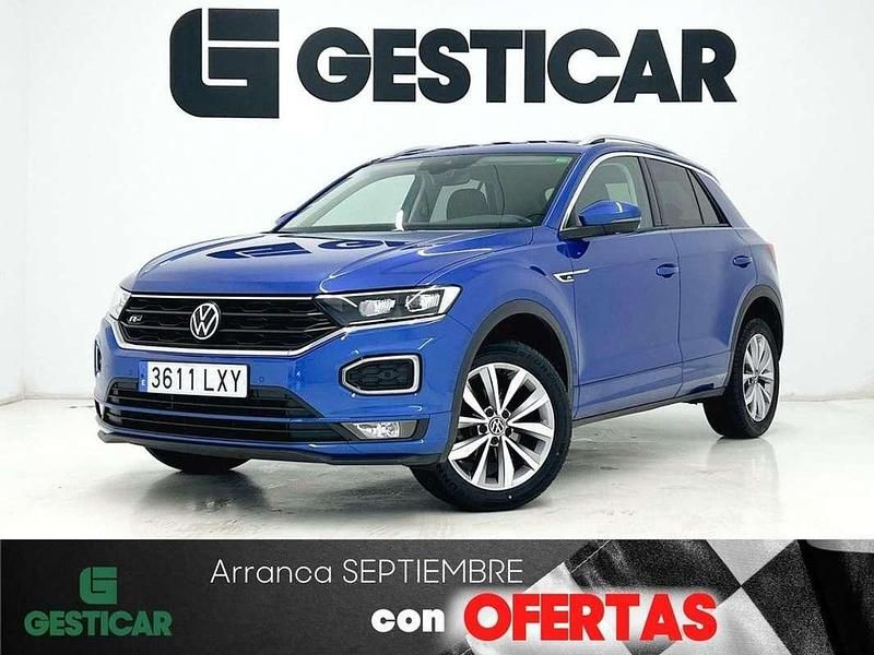 Azul Usado 2022 VW T-Roc R-line SUV | 21.990 € (Precio justo) - Imagen 1/4