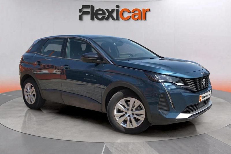 Azul Usado 2021 Peugeot 3008 Active SUV | 16.090 € (Buen precio) - Imagen 1/4