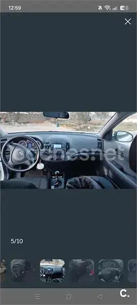 Usado Hyundai i30 Comfort 109 CV (80 kW) 2009 Blanco Berlina