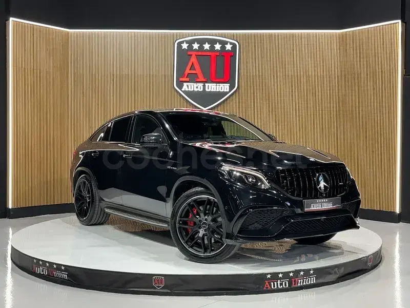 Usado Mercedes GLE63 AMG 585 CV (430 kW) 2016 Negro Coupe