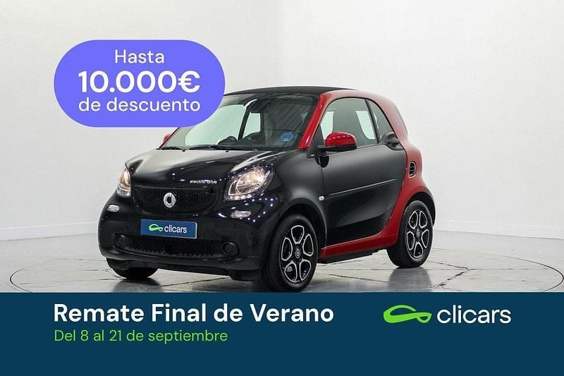 Negro Usado 2017 Smart ForTwo Electric Drive Coupe | 8990 € (Precio justo) - Imagen 1/4