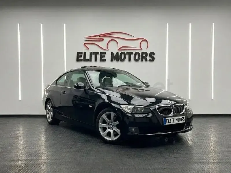 Usado BMW 320 184 CV (135 kW) 2010 Negro Coupe