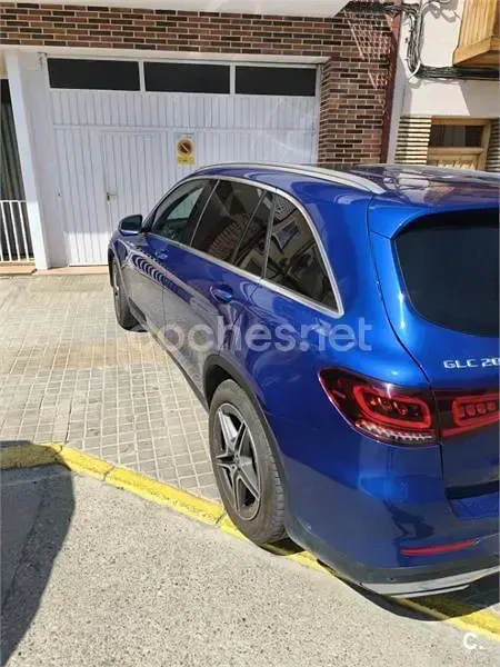 Usado Mercedes GLC200 163 CV (119 kW) 2022 Azul SUV