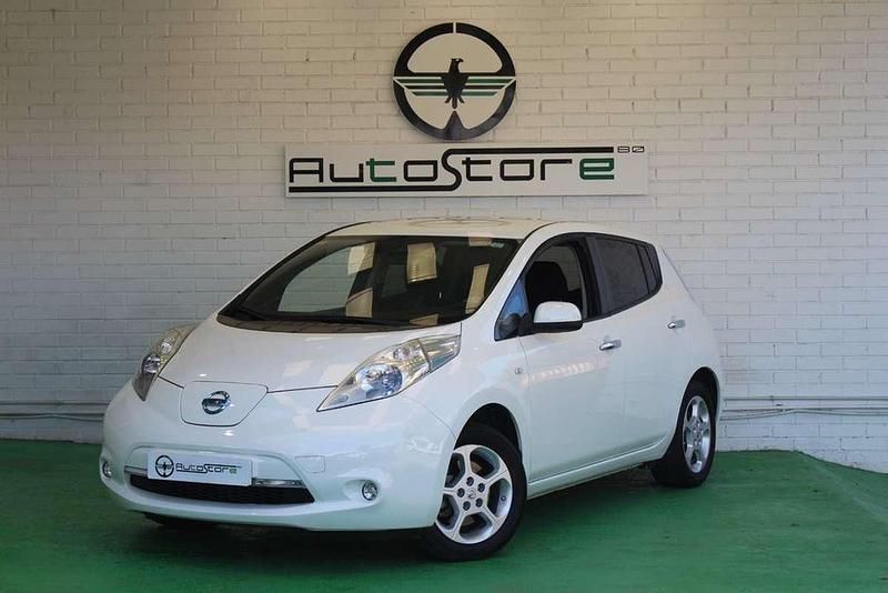 Blanco Usado 2015 Nissan Leaf Acenta Utilitario | 7680 € (Precio justo) - Imagen 1/4